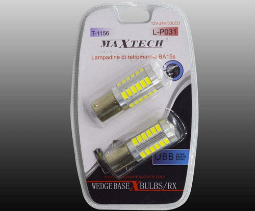 Lampadine Di Retromarcia Ba15s 12v - 24v / 33led Ultra Luminose Maxtech L-p031 Auto e Moto/Parti per auto/Luci lampadine e indicatori/Lampadine/Lampadine per esterno Trade Shop italia - Napoli, Commerciovirtuoso.it
