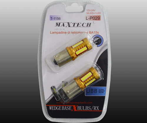 Lampadine Di Retromarcia Ba15s 12v-24v 32led+1led Ultra Luminose Maxtech L-p029 Auto e Moto/Parti per auto/Luci lampadine e indicatori/Lampadine/Lampadine per esterno Trade Shop italia - Napoli, Commerciovirtuoso.it