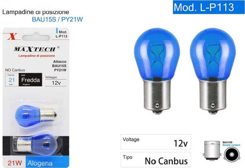 Lampadine Posizione Auto Bau15s Py21w 12 V Luce Fredda Alogena No Canbus L-p113 Auto e Moto/Parti per auto/Luci lampadine e indicatori/Blocchi illuminazione e componenti/Luci di posizione Trade Shop italia - Napoli, Commerciovirtuoso.it