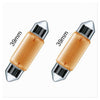Lampadine Posizione Sv8.5 39 Mm 12v 5 W Auto No Canbus Luce Calda Alogena L-p144