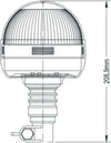 Lampeggiante girofaro a led con gambo flessibile compatto per macchine agricole Auto e Moto/Parti per auto/Luci lampadine e indicatori/Lampadine/Lampadine per esterno La Zappa - Altamura, Commerciovirtuoso.it