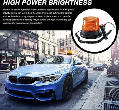Lampeggiante Led 12v Stroboscopica Segnalazione Emergenza Luce Rotante Magnetica Auto e Moto/Parti per auto/Luci lampadine e indicatori/Lampadine/Lampadine per esterno Trade Shop italia - Napoli, Commerciovirtuoso.it