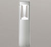 Lampioncino-alluminio-Gea-Led-JANET-GES480-50H-LED-lampada-terra-grigio-metallizzato-moderna-esterno-Gx53-IP54