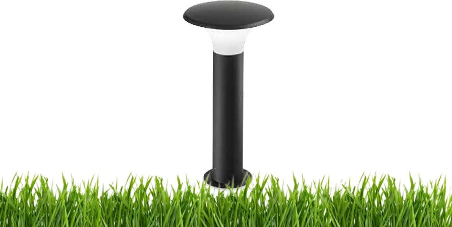 Lampioncino-alluminio-Gea-Led-LEO-GES511-LED-lampada-terra-grigio-antracite-moderno-esterno-E27-50CM-IP44