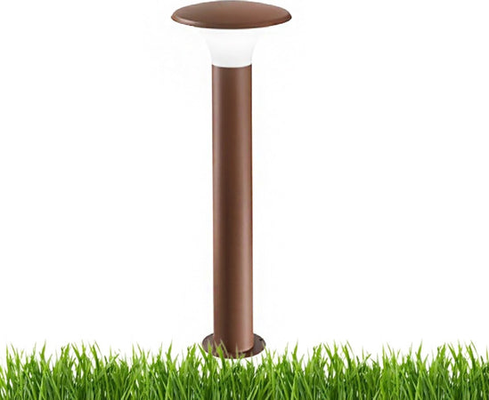 Lampioncino-alluminio-Gea-Led-LEO-GES522-LED-lampada-terra-ruggine-classico-esterno-75CM-IP44-E27