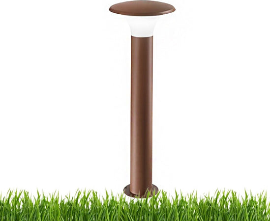 Lampioncino-alluminio-Gea-Led-LEO-GES522-LED-lampada-terra-ruggine-classico-esterno-75CM-IP44-E27