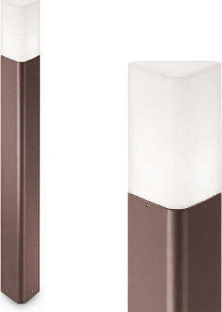 Lampioncino-classico-Ideal-Lux-PULSAR-PT1-246888-E27-LED-alluminio-lampada-terra