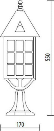 Lampioncino-classico-Lampadari-Bartalini-D.7016-LE-BLK-DB.0196-E27-LED-duralighting-lampada-terra-lanterna
