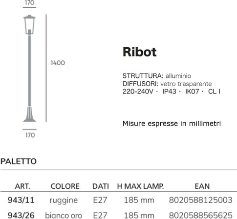 Lampioncino-classico-Livos-RIBOT-943-E27-LED-alluminio-lampada-terra-lanterna
