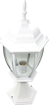 Lampioncino-Da-Cancello-Lampione-Per-Giardino-Lanterna-In-Vetro-E27-Bianco-Es45-Universo