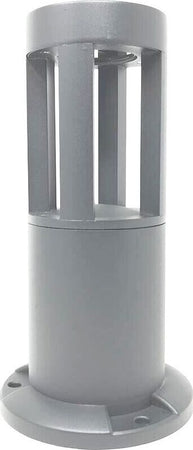 Lampioncino-Da-Terra-Lampada-12w-Led-Luce-Bianca-Lampione-Grigio-X-Giardino-Ip65-Universo