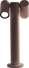 Lampioncino-esterno-Gea-Led-GES1112-45H-GU10-LED-marrone-lampada-terra-spot-orientabile-classica-alluminio