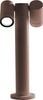Lampioncino-esterno-Gea-Led-GES1112-45H-GU10-LED-marrone-lampada-terra-spot-orientabile-classica-alluminio