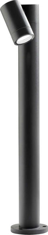 Lampioncino-esterno-Gea-Led-GES1121-70H-GU10-LED-antracite-lampada-terra-spot-orientabile-moderna-alluminio