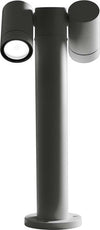 Lampioncino-esterno-Gea-Led-GES1122-45H-GU10-LED-antracite-lampada-terra-spot-orientabile-moderna-alluminio