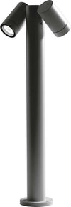 Lampioncino-esterno-Gea-Led-GES1123-70H-GU10-LED-antracite-lampada-terra-spot-orientabile-moderna-alluminio