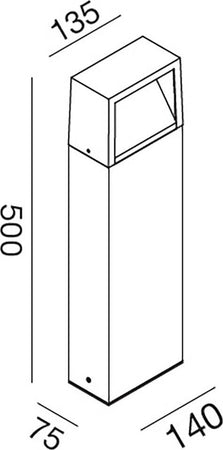 Lampioncino-esterno-Gea-Led-GES1151-50H-LED-antracite-lampada-terra-moderna-alluminio