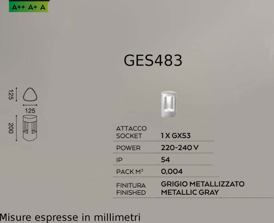 Lampioncino-esterno-Gea-Led-JANET-GES483-20H-LED-lampada-terra-grigio-moderna-alluminio-Gx53-IP54