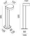 Lampioncino-esterno-Gea-Led-STRIL-GES930-776LM-4000°K-IP65-lampada-terra-moderna-giardino
