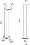 Lampioncino-esterno-Gea-Led-STRIL-GES932-776LM-4000°K-IP65-lampada-terra-moderna-giardino