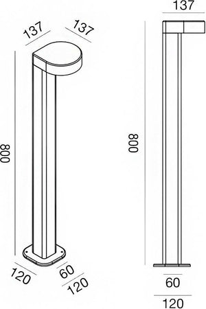 Lampioncino-esterno-Gea-Led-STRIL-GES932-776LM-4000°K-IP65-lampada-terra-moderna-giardino