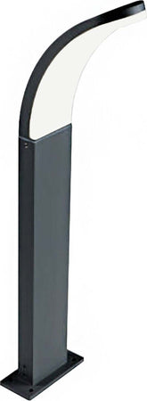 Lampioncino-esterno-moderno-Sovil-VIRGOLA-99199-16-LED-alluminio-lampada-terra