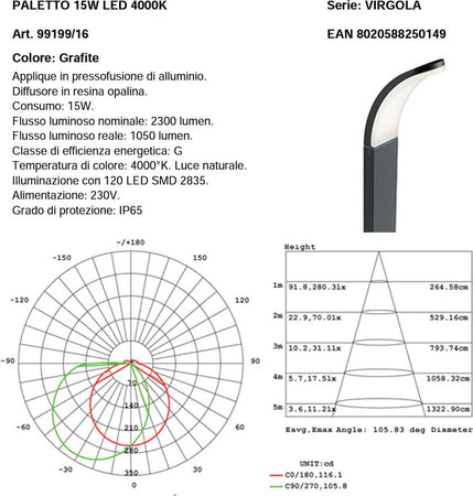 Lampioncino-esterno-moderno-Sovil-VIRGOLA-99199-16-LED-alluminio-lampada-terra