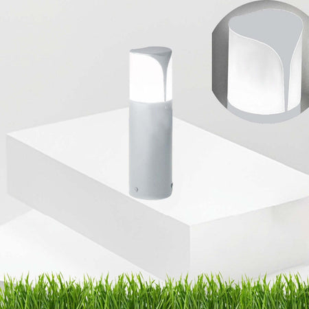 Lampioncino-Gea-Led-STELE-GES720-E27-LED-IP44-H30-alluminio-grigio-lampada-terra-moderna-segnapasso-esterno