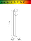 Lampioncino-Gea-Led-SURY-GES611-LED-lampada-terra-moderno-esterno-E27-IP44