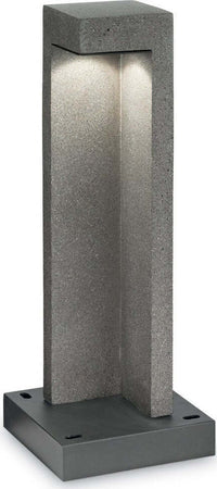 Lampioncino-Ideal-Lux-TITANO-PT1-SMALL-157856-4000°K-LED-IP55-49H-resina-metallo-paletto