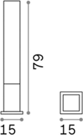 Lampioncino-moderno-Ideal-lux-EDO-OUTDOOR-SQUARE-PT1-142999-135762-GX53-LED-alluminio-lampada-terra