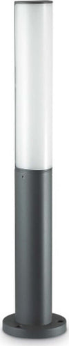 Lampioncino-moderno-Ideal-Lux-ETERE-PT1-172439-LED-IP44-alluminio-lampada-terra