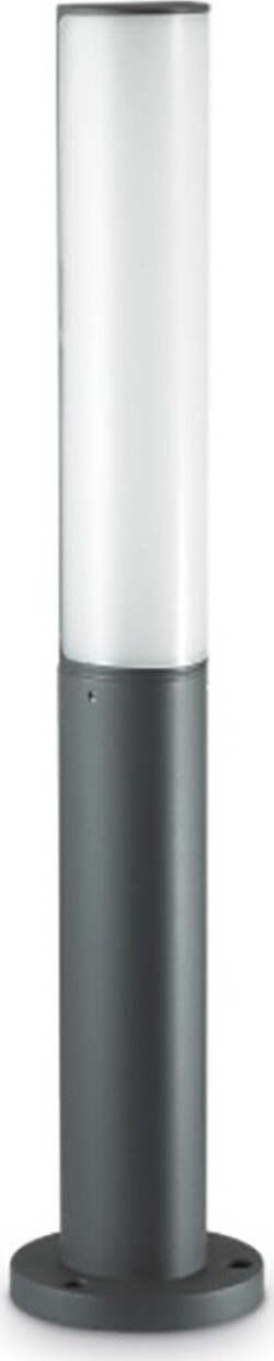 Lampioncino-moderno-Ideal-Lux-ETERE-PT1-172439-LED-IP44-alluminio-lampada-terra