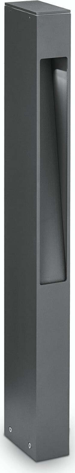 Lampioncino-moderno-Ideal-Lux-MERCURIO-PT1-114347-G9-LED-alluminio-monoemissione-lampada-terra