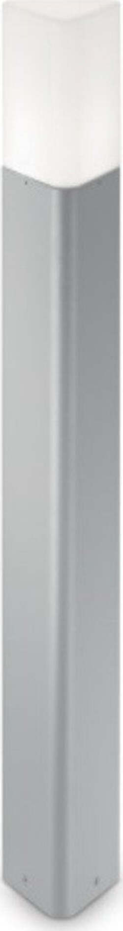 Lampioncino-moderno-Ideal-Lux-PULSAR-PT1-135908-135922-E27-LED-alluminio-lampada-terra