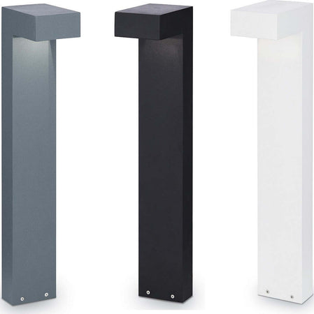 Lampioncino-moderno-Ideal-Lux-SIRIO-PT2-SMALL-G9-LED-IP44-alluminio-lampada-terra