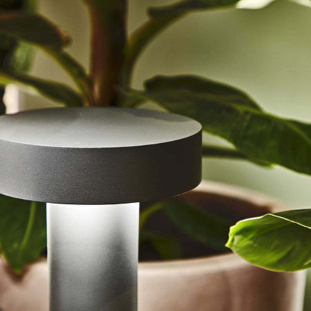 Lampioncino-moderno-Ideal-Lux-TESLA-153162-153179-G9-LED-IP44-alluminio-lampada-terra