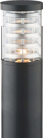 Lampioncino-moderno-Ideal-Lux-TRONCO-PT1-BIG-E27-LED-alluminio-paletto