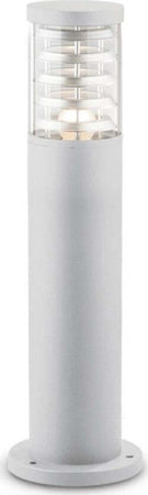 Lampioncino-moderno-Ideal-Lux-TRONCO-PT1-H40-E27-LED-alluminio-paletto-terra