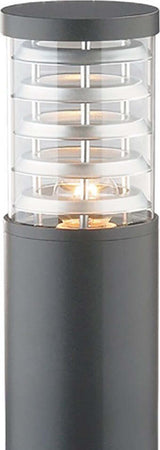 Lampioncino-moderno-Ideal-Lux-TRONCO-PT1-H60-SMALL-E27-LED-alluminio-paletto-terra