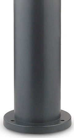 Lampioncino-moderno-Ideal-Lux-TRONCO-PT1-H60-SMALL-E27-LED-alluminio-paletto-terra