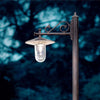 Lampioncino-palo-classico-Ferroluce-GENOVA-A403-TE-E27-LED-alluminio-lampada-terra