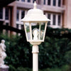 Lampioncino-palo-classico-Ferroluce-GORIZIA-A108-TE-E27-LED-alluminio-lampada-terra