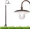 Lampioncino-palo-classico-LATINA-A672-TE-E27-LED-alluminio-ceramica-lampada-terra