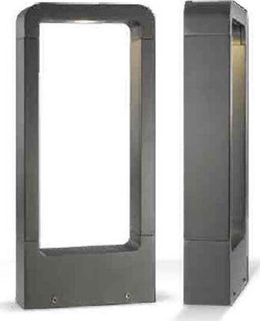 Lampioncino-palo-moderno-Pan-international-GARD-EST285-EST287-LED-alluminio-lampada-terra