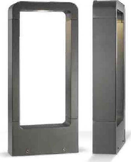 Lampioncino-palo-moderno-Pan-international-GARD-EST285-EST287-LED-alluminio-lampada-terra