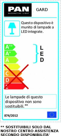 Lampioncino-palo-moderno-Pan-international-GARD-EST285-EST287-LED-alluminio-lampada-terra