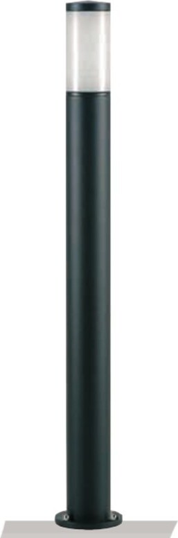Lampioncino-palo-moderno-Sovil-illuminazione-FIDEL-825-06-E27-LED-alluminio-lampada-terra