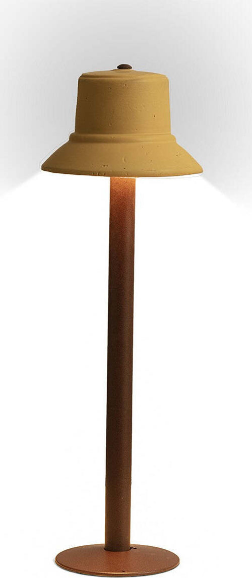 Lampioncino-Toscot-NOVECENTO-937-50H-GX53-LED-IP55-ceramica-lampada-terra-artigianale-rustica