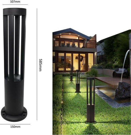 Lampione-12-W-Led-Luce-Calda-Lampada-.-Lampione-Da-Terra-Giardino-Sterno-Ip65-Nero-Universo